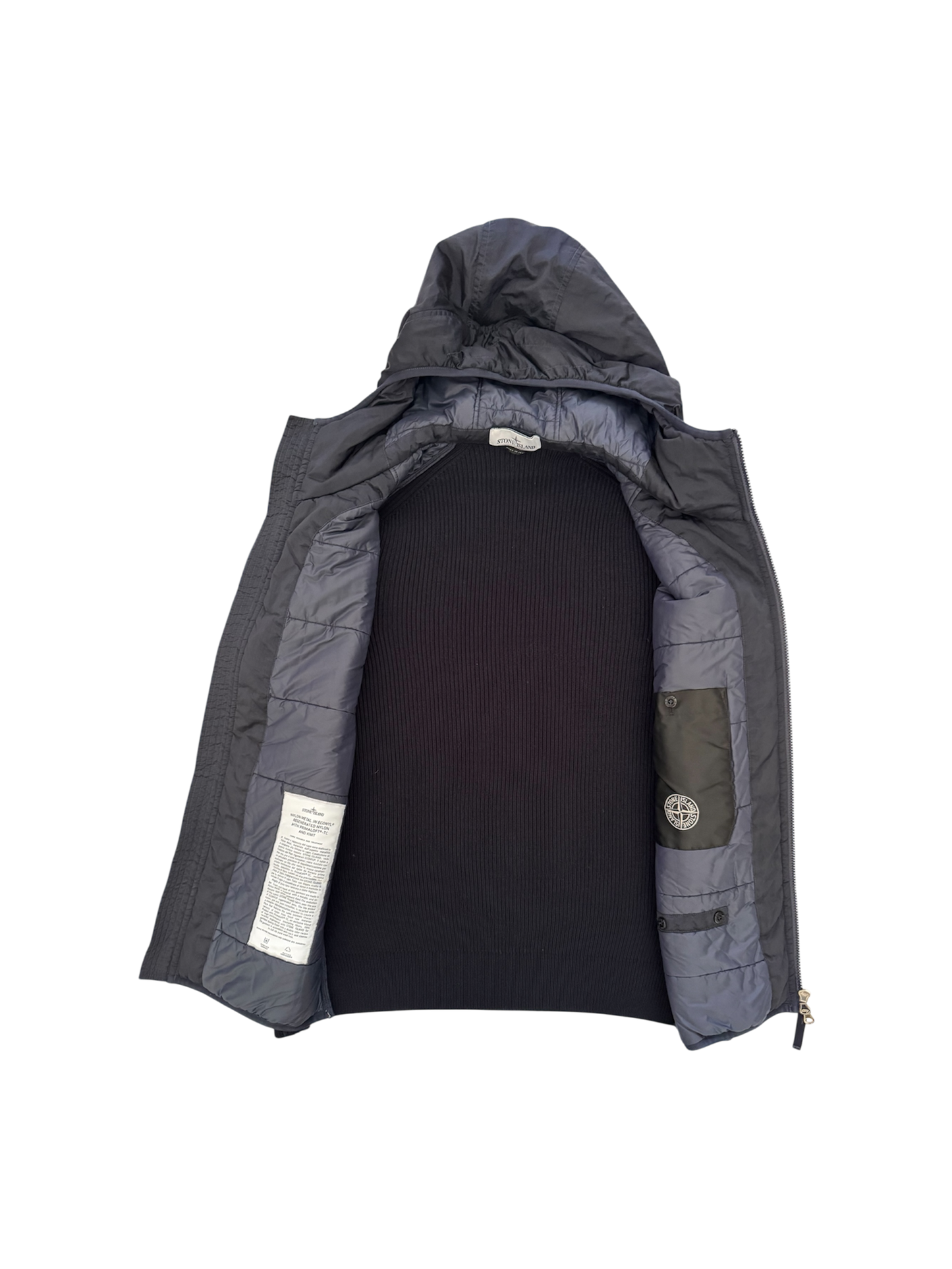 Stone Island 'Nylon Metal Primaloft Knit' Jacket - Large