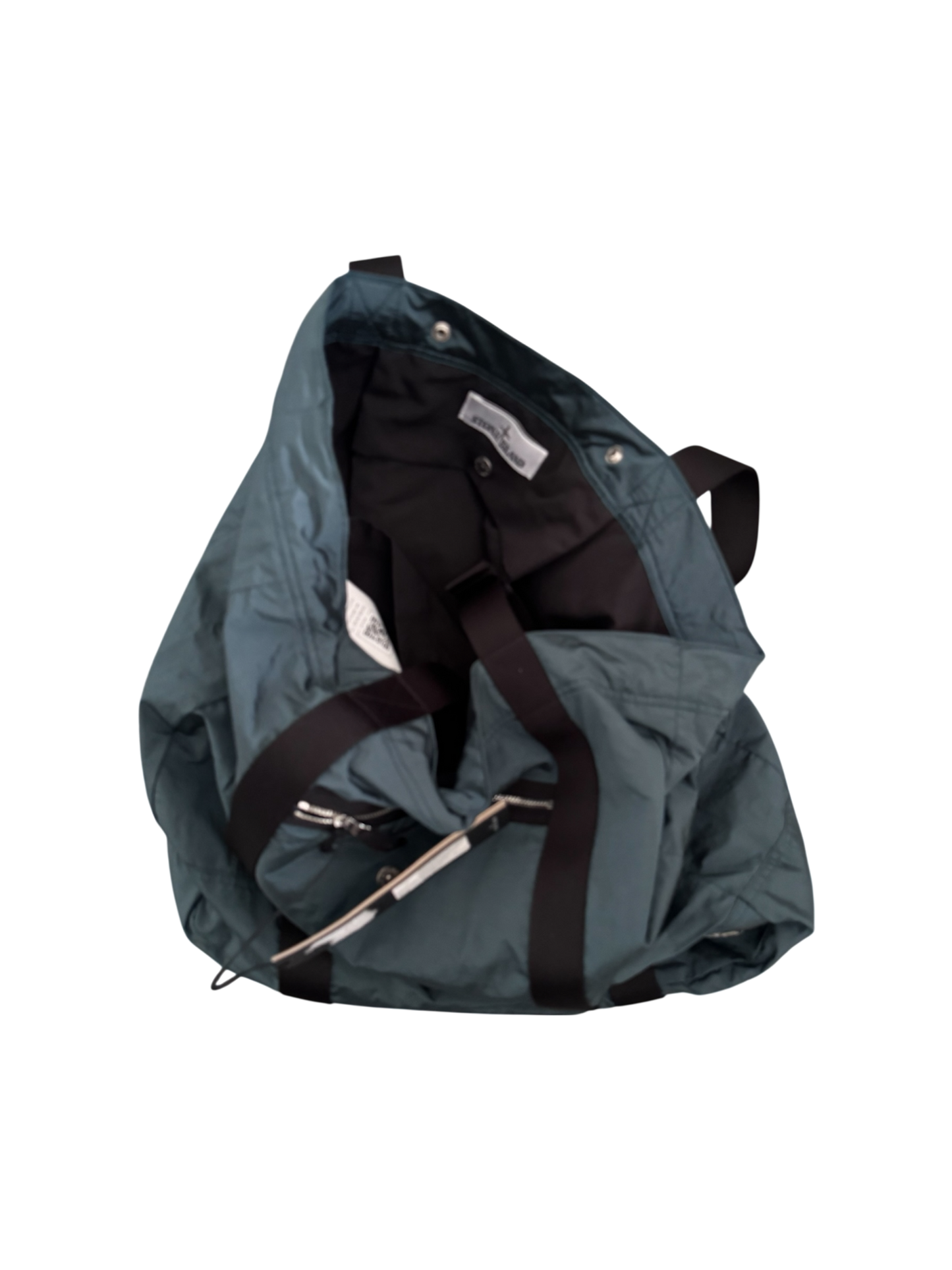 Stone Island Green Nylon Metal Bag - Unisize