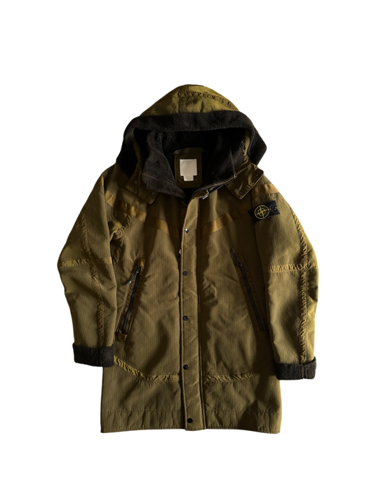 Stone Island x Nike 'Jacquard Grid On Wool Fur' Jacket - Small