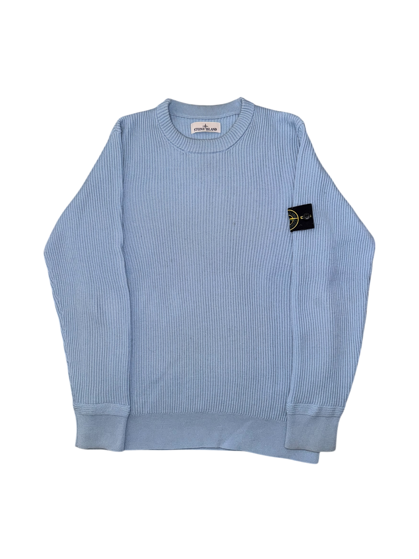 Maglione Lana Stone Island 2024 Azzurro - Large