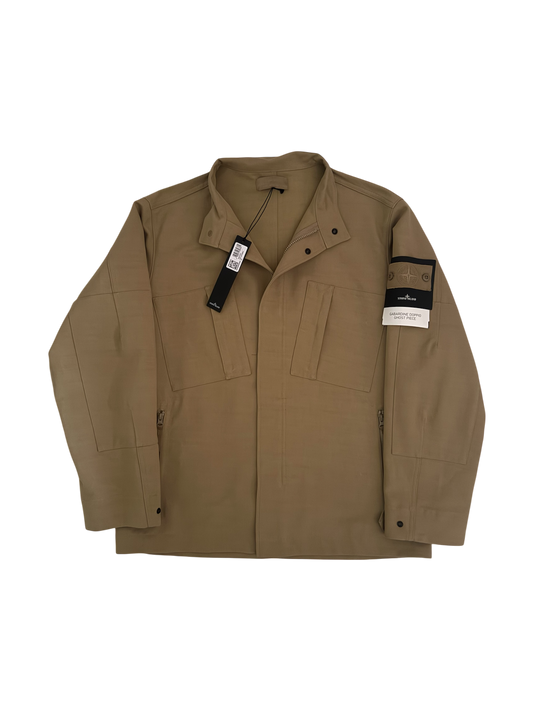 Stone Island 'Gabardine Doppio Brown Ghost Piece' Jacket - Large