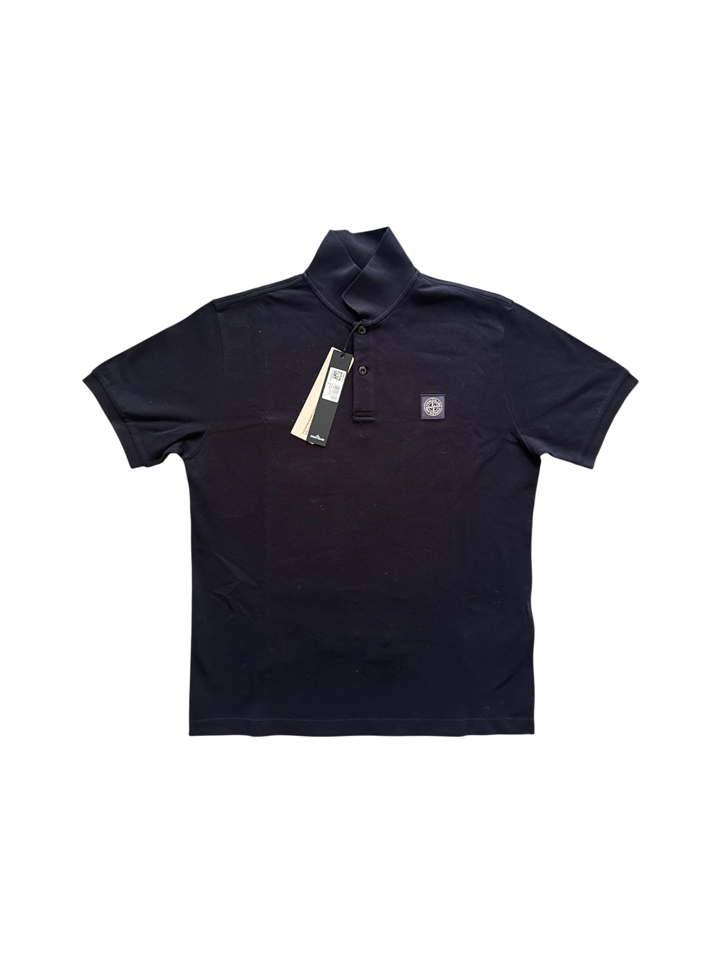 Stone Island 2026 Black Polo - Large