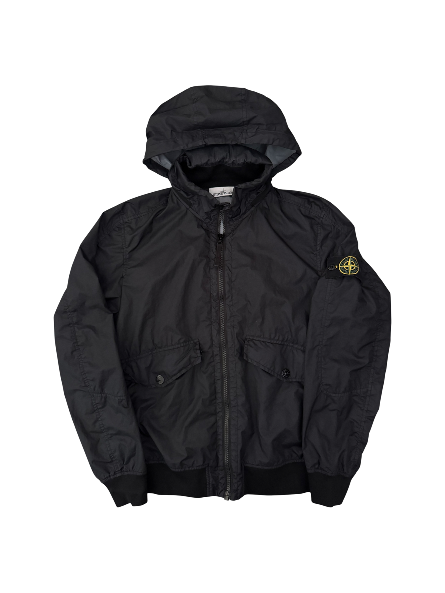 Stone Island 2018 Black 'Membrana 3L TC' Jacket - Large
