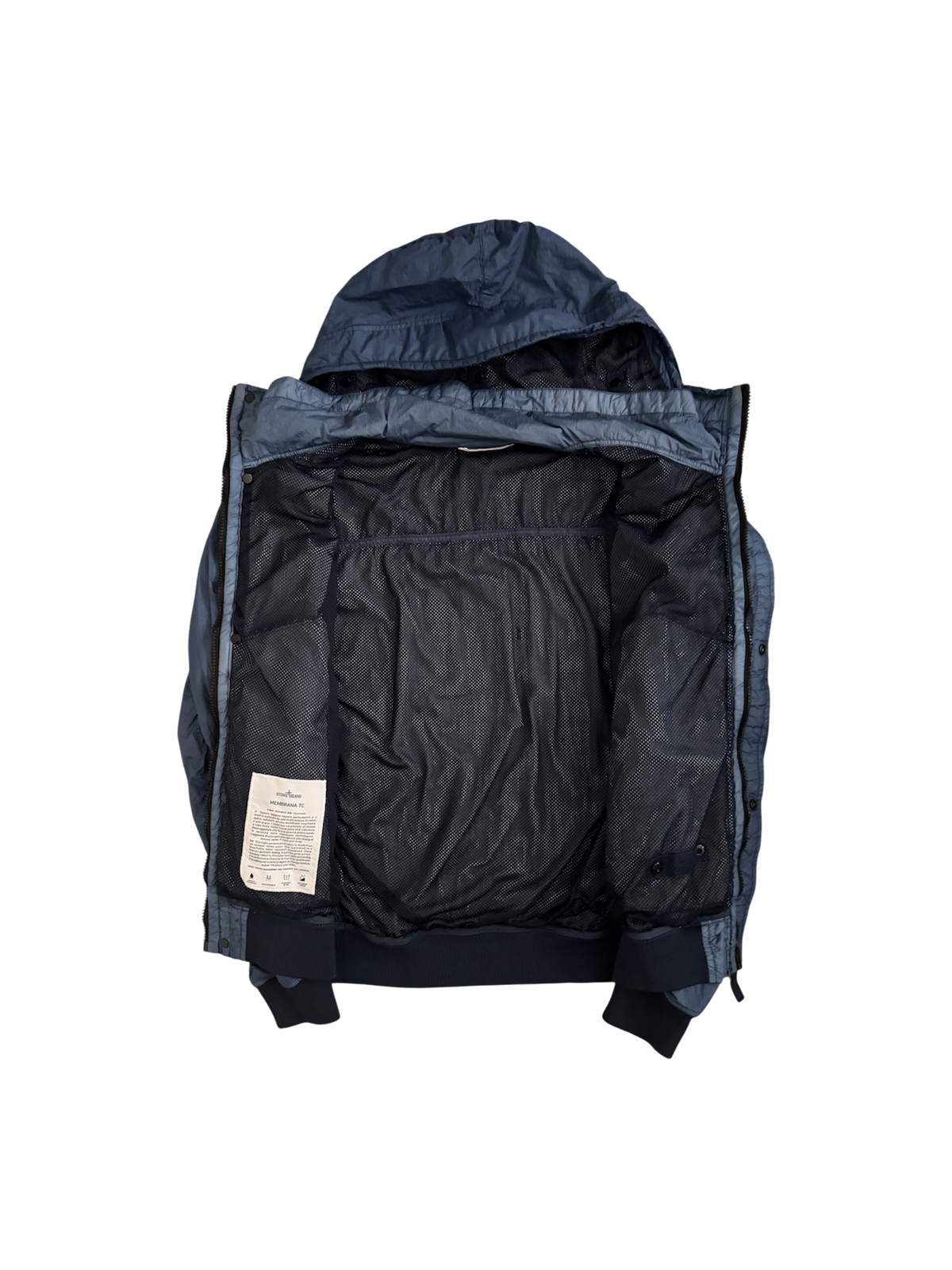Stone Island 2012 Blue Membrana TC Jacket - Large