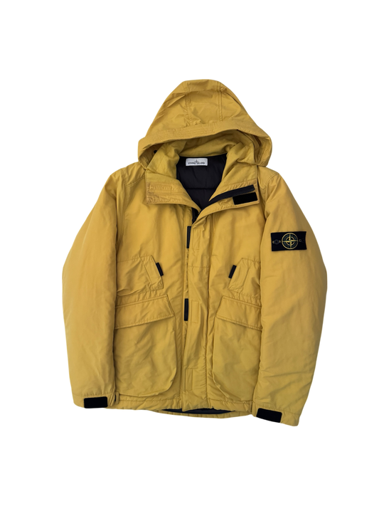 Stone Island Yellow 'Micro Reps Primaloft Insulation' Jacket - XL