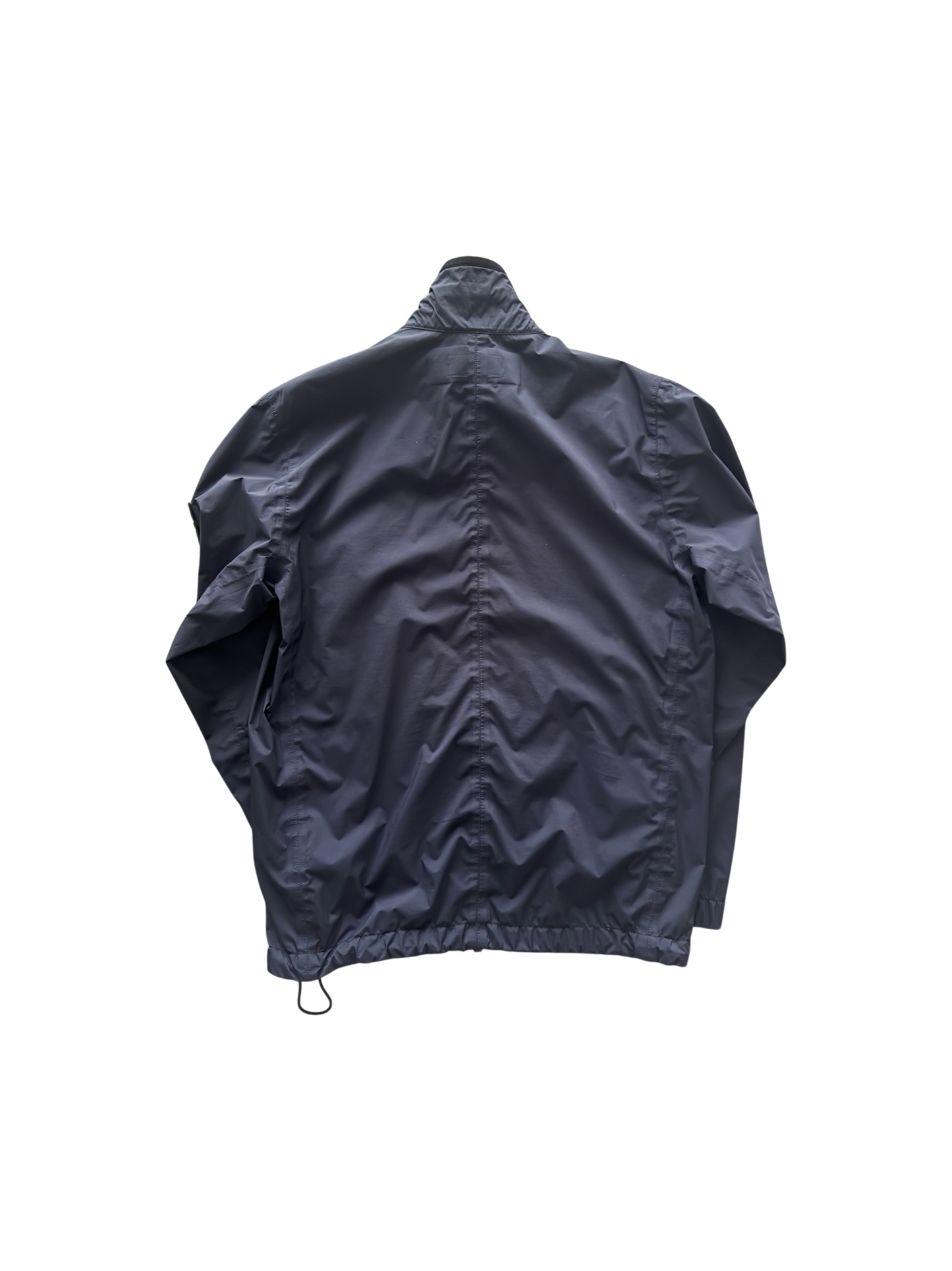 Stone Island Navy 'Garment Dyed Performance Tela' Jacket - Large
