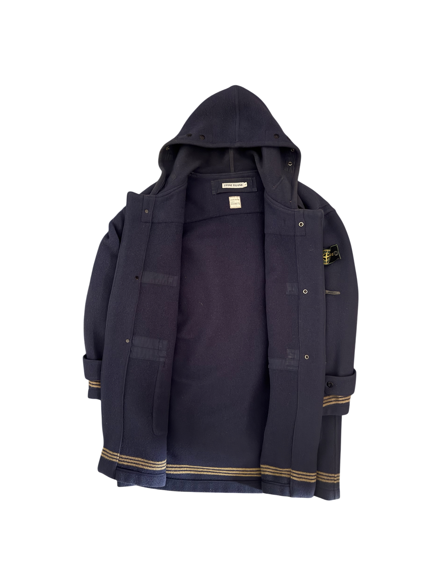Stone Island 1988 Blue Wool Montgomery - Large