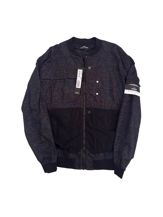 Stone Island Shadow Project Black 'DPM Ripstop Devorè' Jacket - Medium
