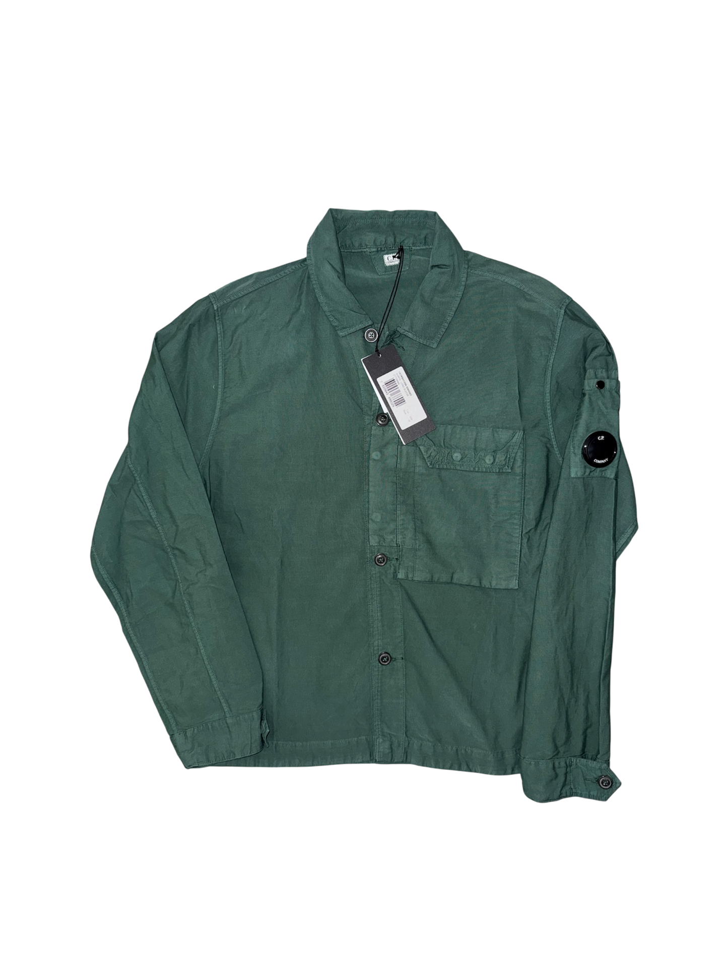 C.P. Company Green Overshirt - Medium