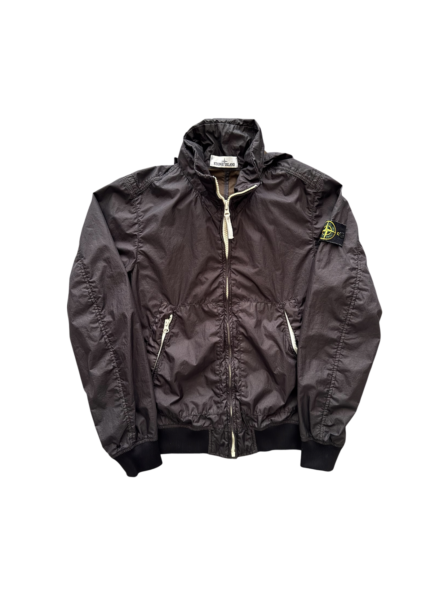 Stone Island Black 'Membrana 3L TC' Jacket - Small