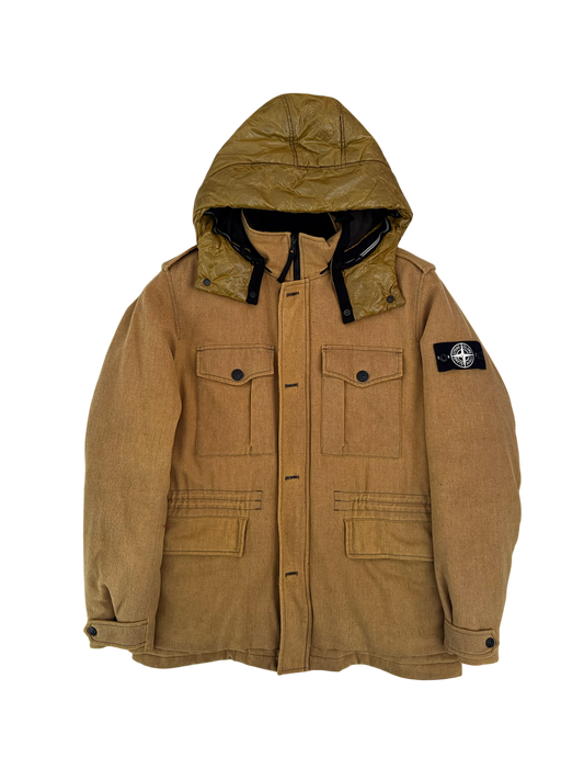 Stone Island 'Wool Blend Ice Jacket' - Large
