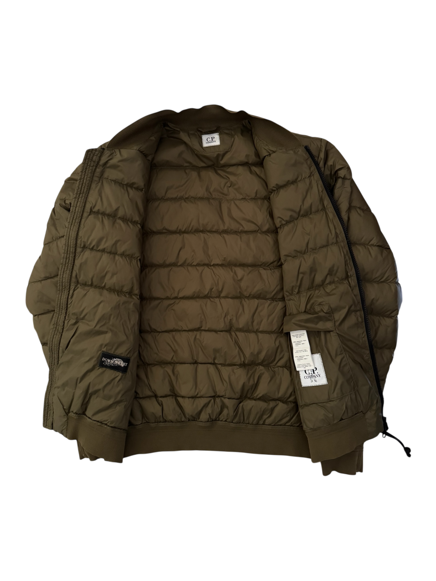 C.P. Company Khaki Puffer - 48 (Medium)