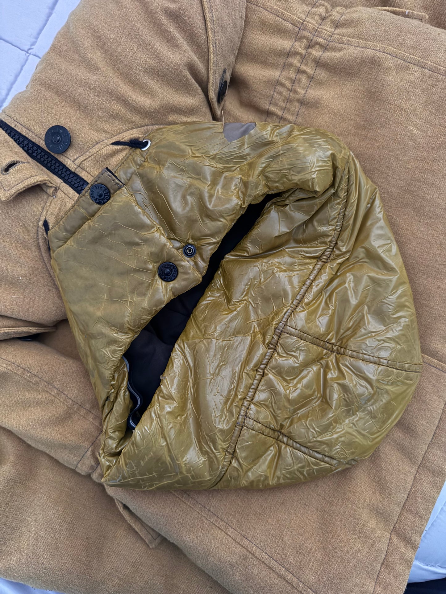 Stone Island 'Wool Blend Ice Jacket' - Large