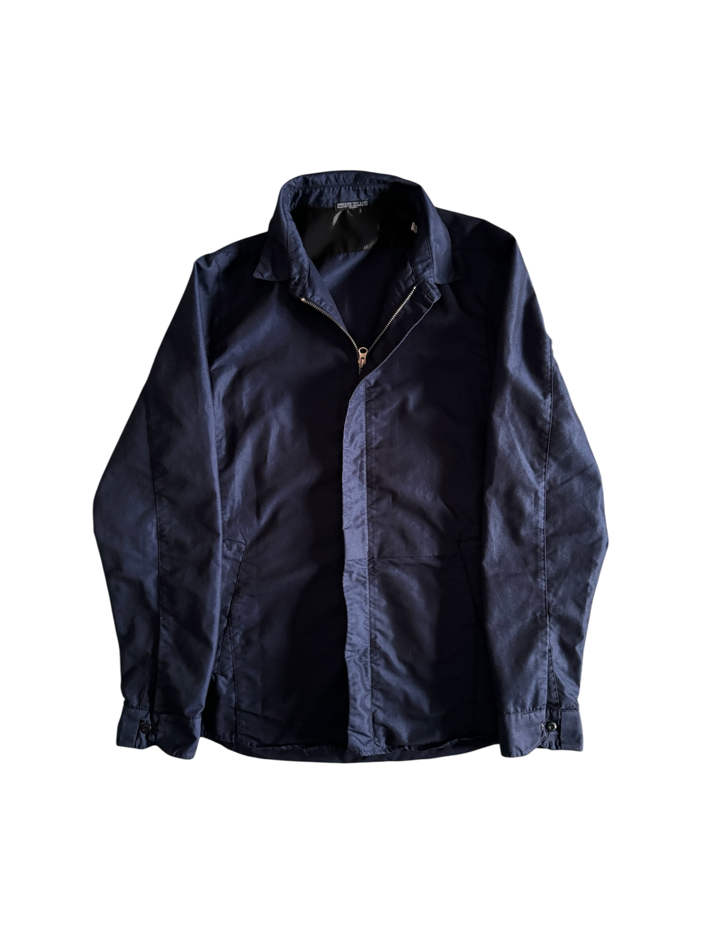 Stone Island Shadow Project Navy Overshirt- Medium