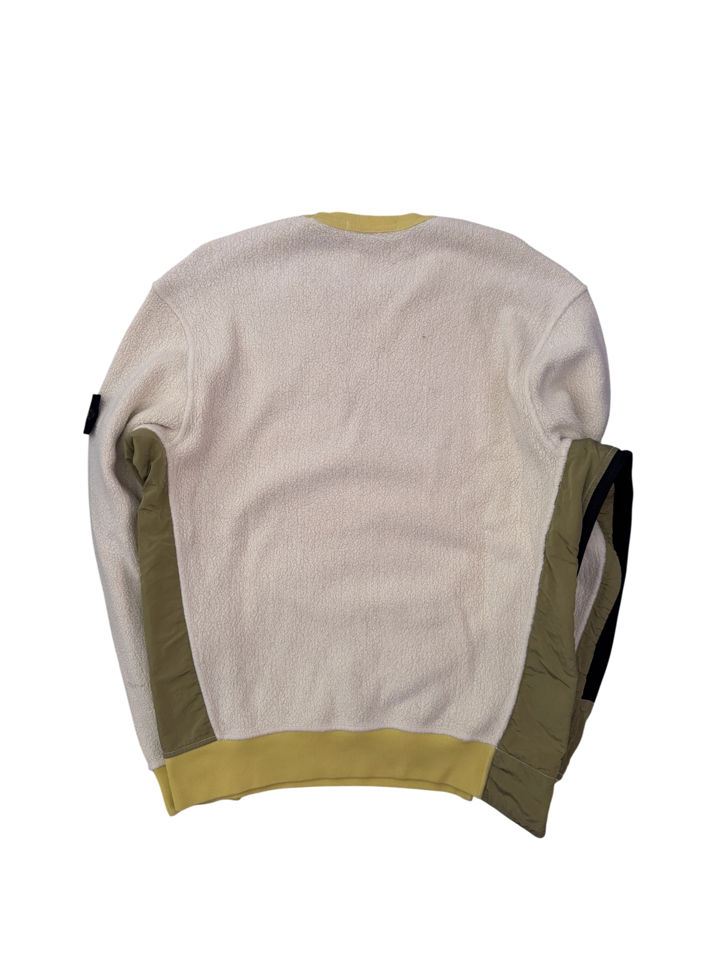 Stone Island Lime Teddy Pullover - Medium