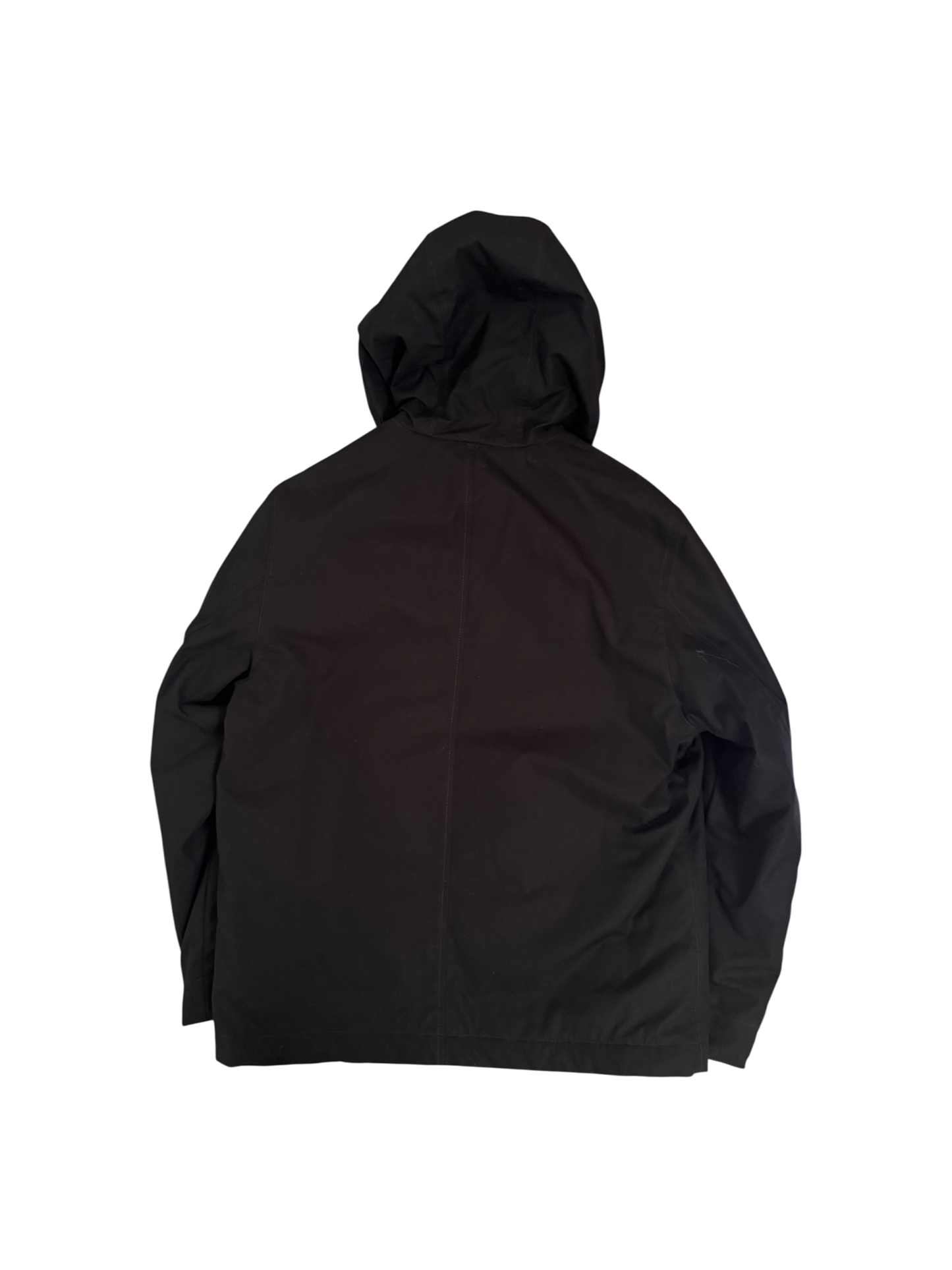 Stone Island 'Weatherproof Cotton Canvas Ghost Piece Primaloft Insulation' Black Jacket - Medium