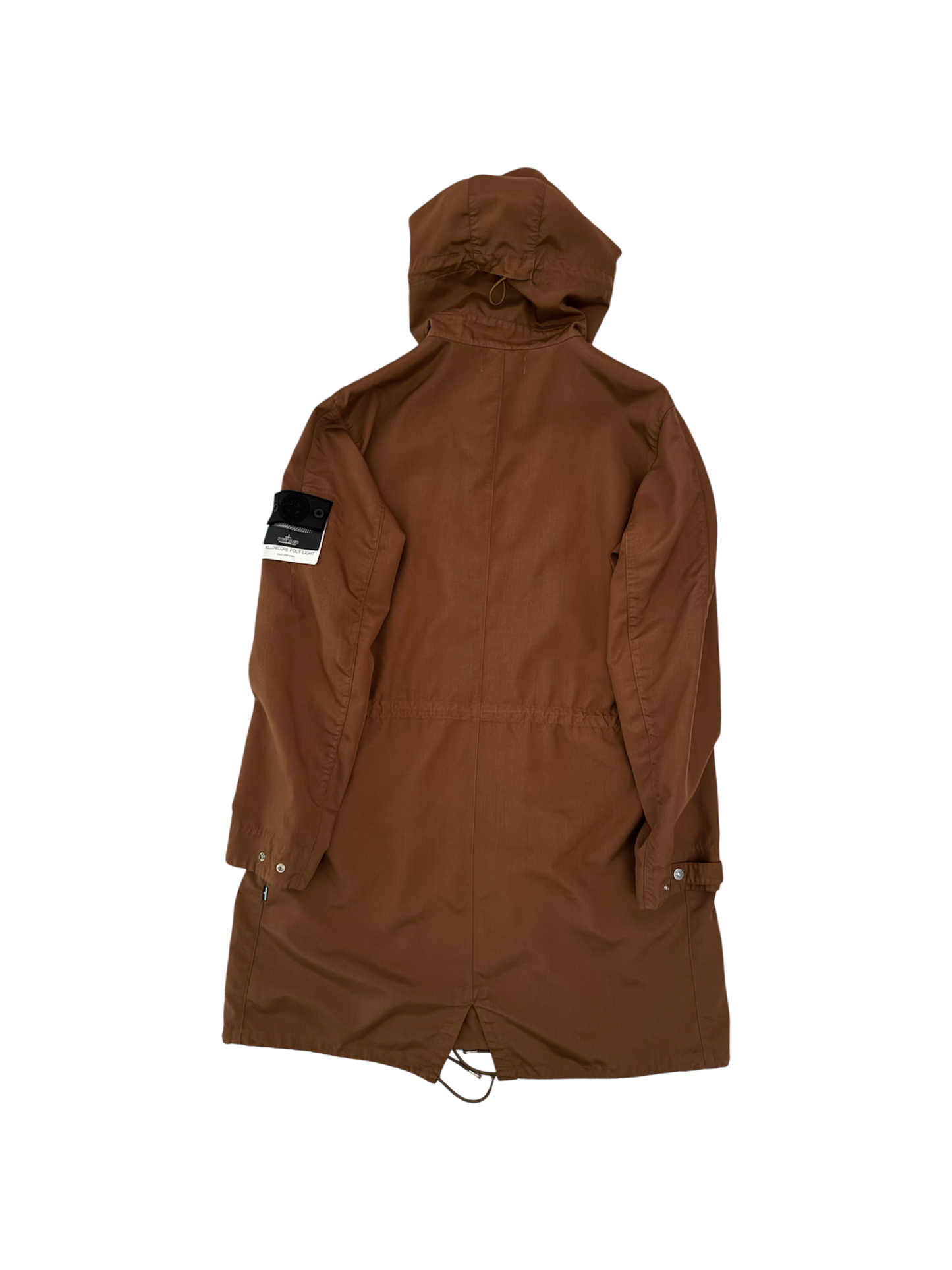 Stone Island Shadow Project Brown 'Hollowcore Poly Light' Parka - Large