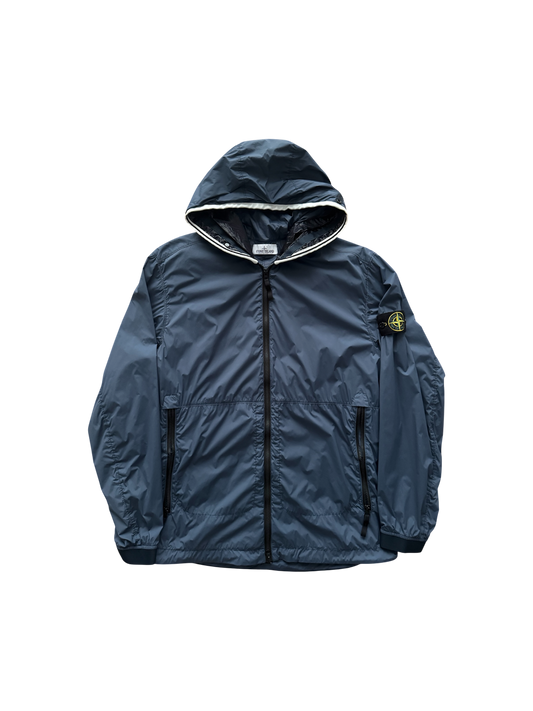 Stone Island 2022 Blue 'Skin Touch Nylon TC' Jacket - XL