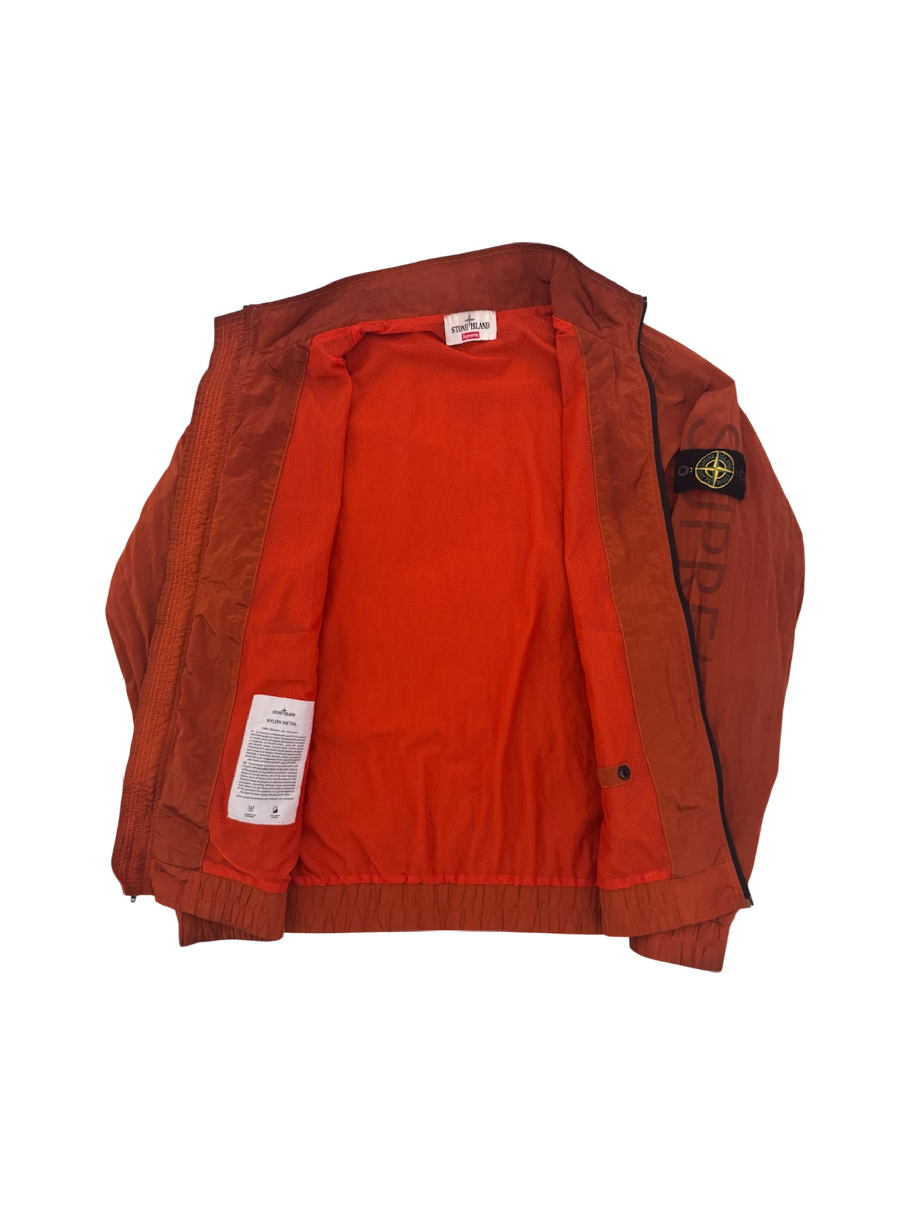 Stone Island x Supreme 'Nylon Metal' Jacket - Large – MsBadge Stone Island x Supreme 'Nylon Metal' Jacket - Large – MsBadge