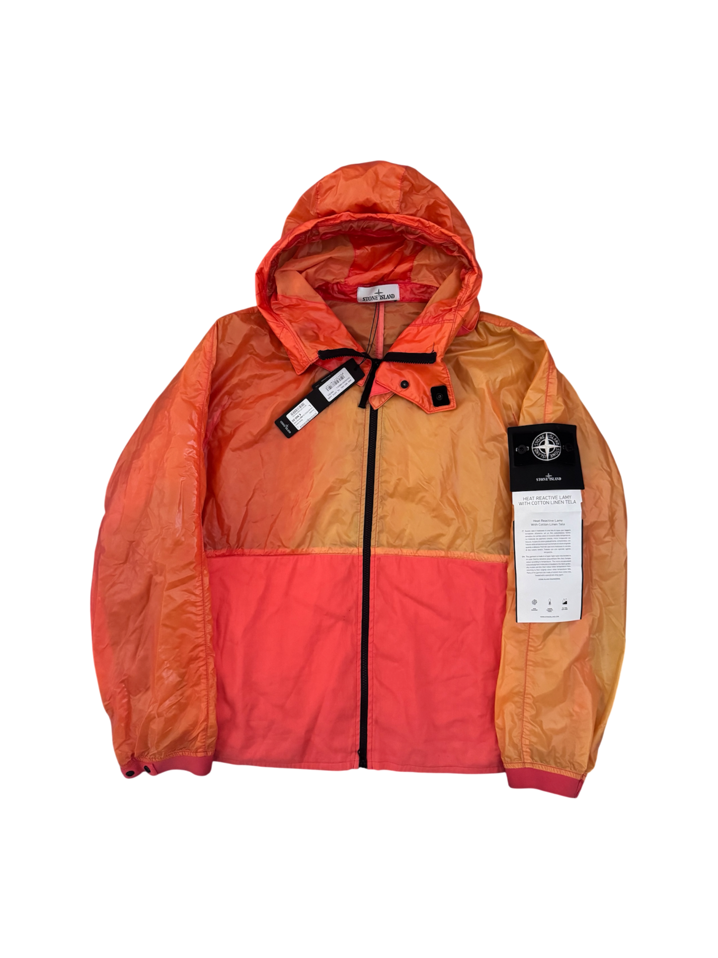 Stone Island 'Heat Reactive Lamy Linen Tela' Jacket - Large