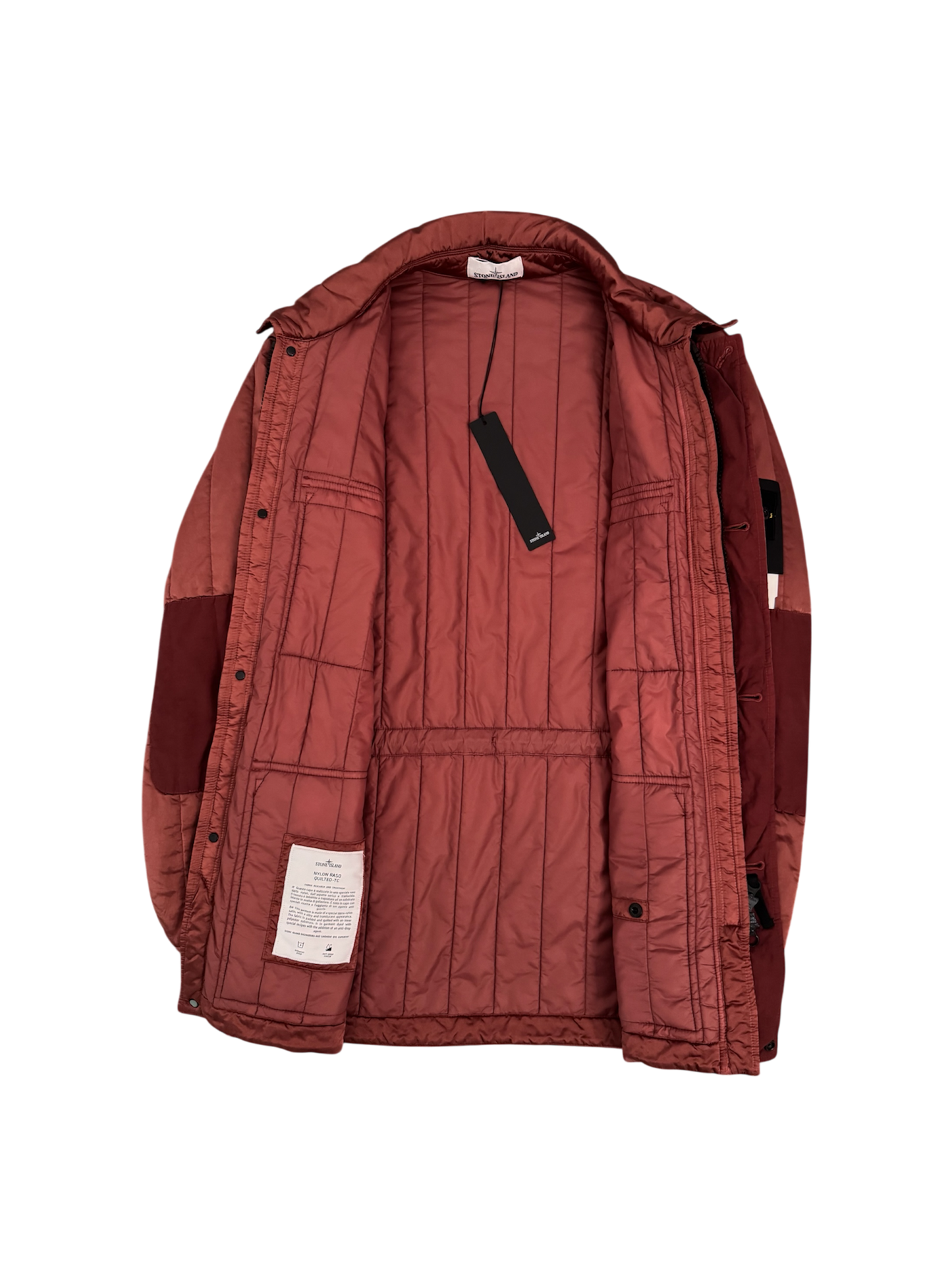 Stone Island 'Nylon Raso Quilted TC' Jacket - Large