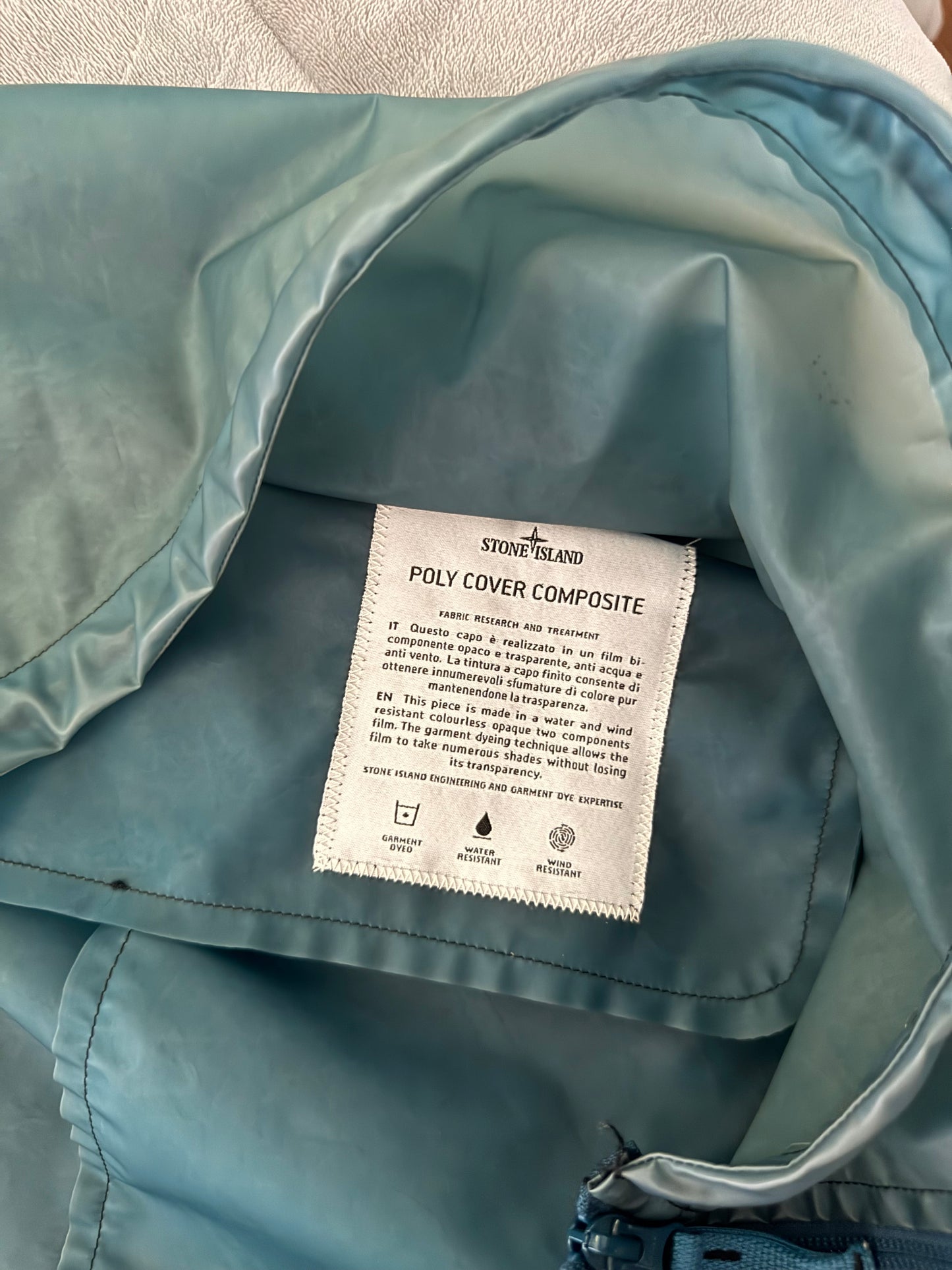 Stone Island x Supreme 'Poly Cover Composite' Smock - Large
