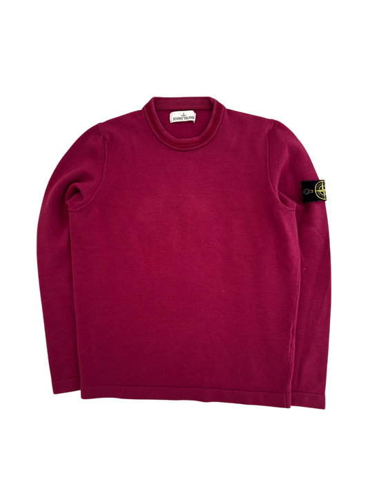 Stone Island 2018 Fucsia Knit Jumper - Medium