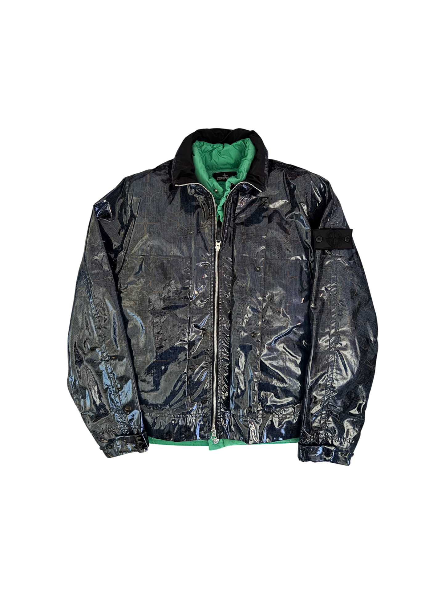 Stone Island Shadow Project 'Glass Poplin' Jacket - Medium