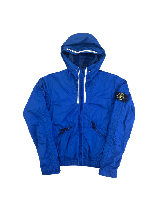 Stone Island Blue 'Membrana TC' Jacket - Large