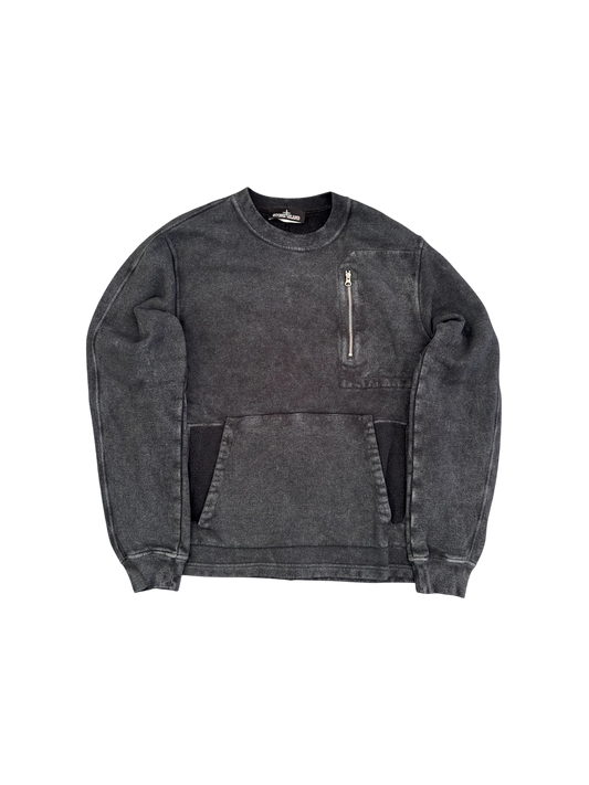 Stone Island Shadow Project Dust Treatment Crewneck - Small