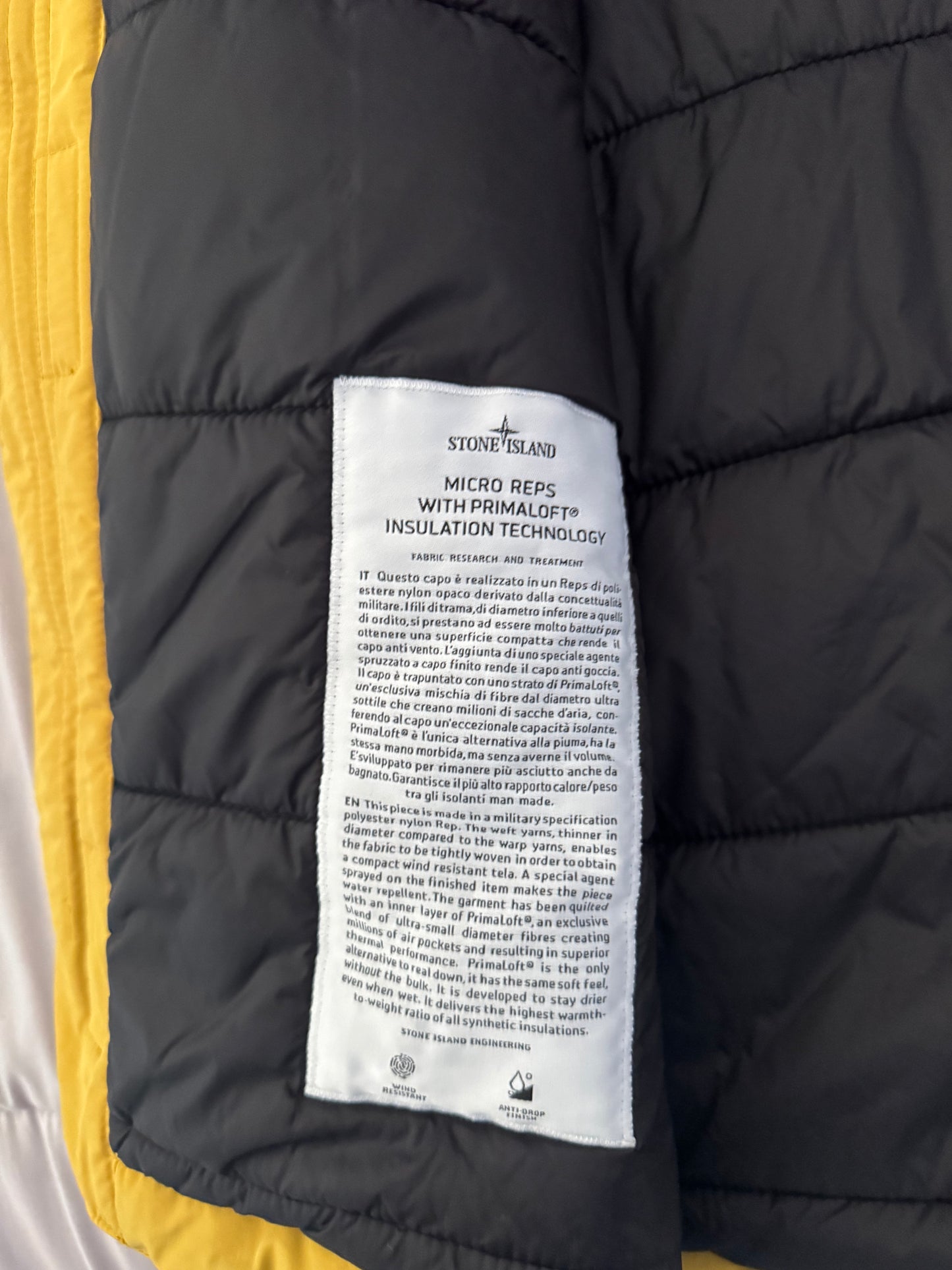 Giacca Stone Island 'Micro Reps Primaloft Insulation' - XL