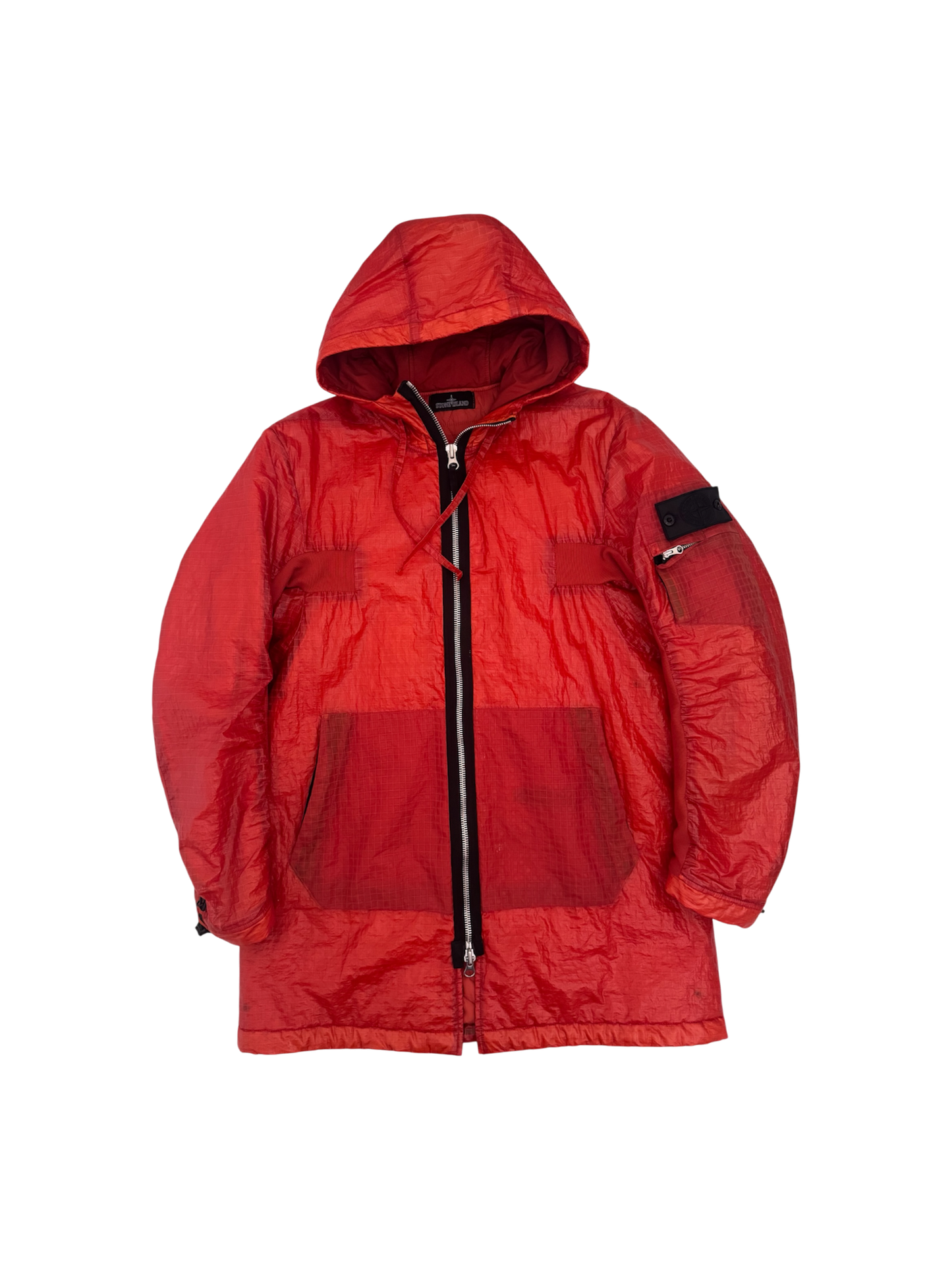 Stone Island Shadow Project 'Dual Grid Nylon' Parka - Medium