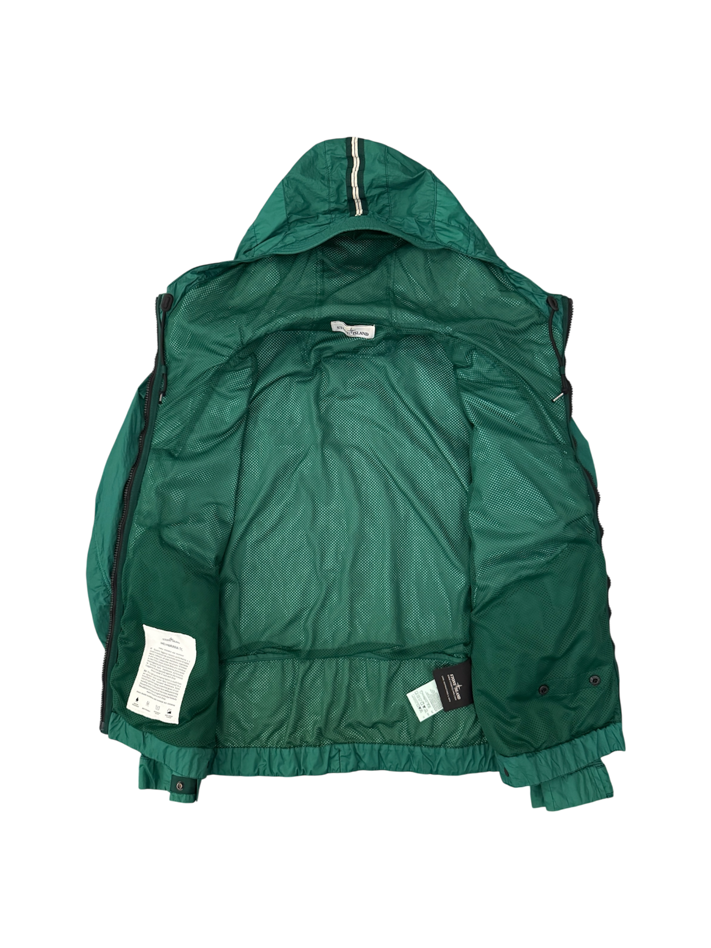 Stone Island 2013 Emerald 'Membrana TC' Jacket - Medium