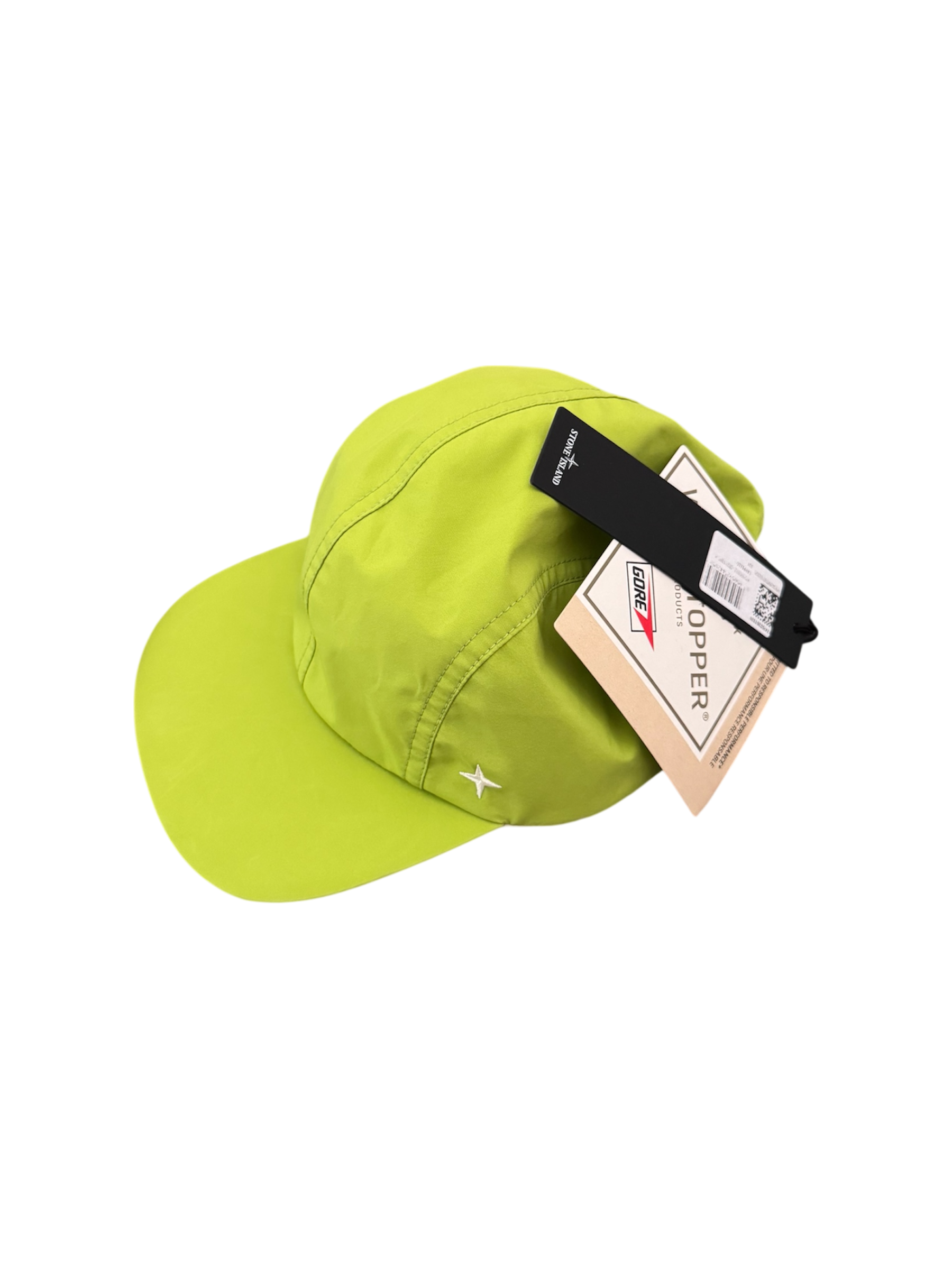 Top Storelyte Cap Stone Island Lime Stellina Goretex Cap - Unisize – MsBadge