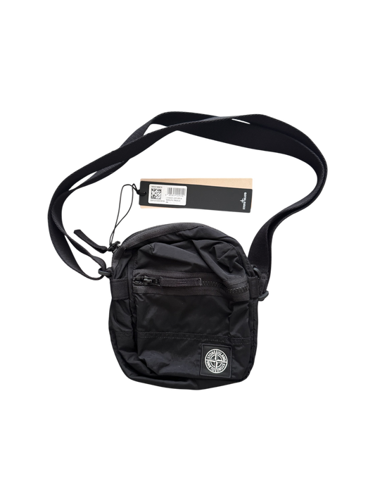 Stone Island 2026 Black Square Logo Clutch - Unisize
