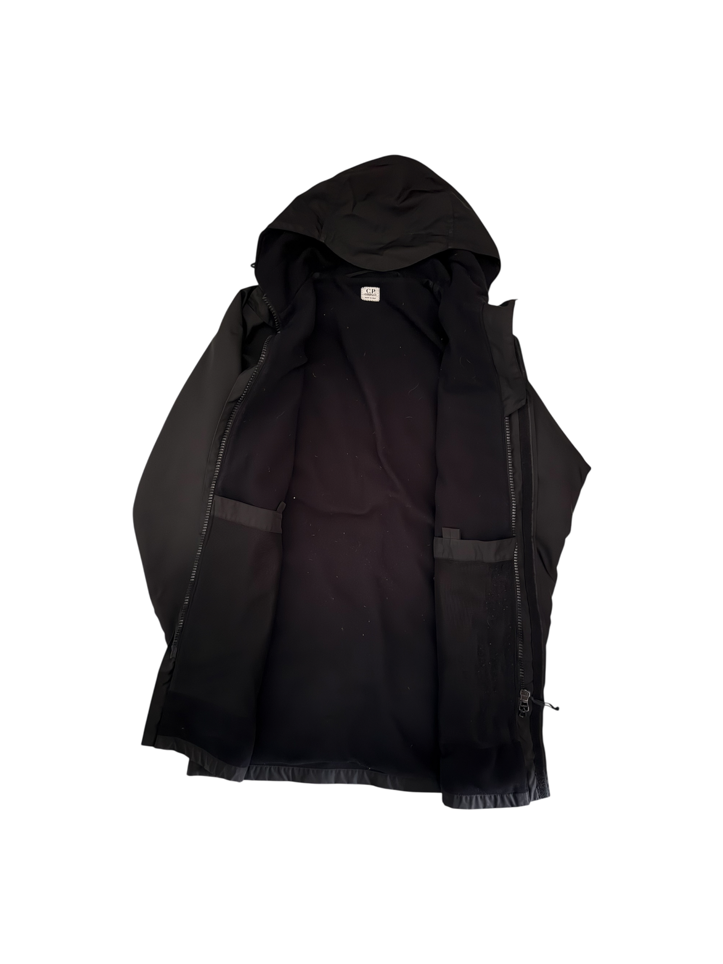 C.P. Company Black Parka - 50 (Large)