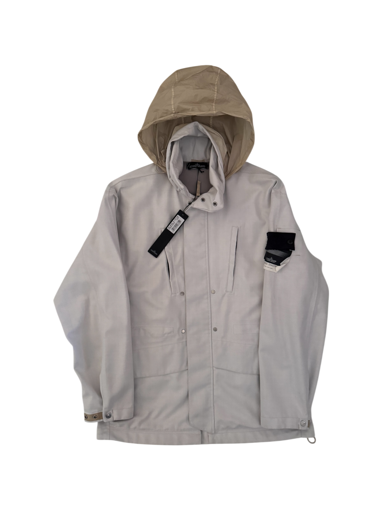 Giacca Stone Island Shadow Project 'Poly Wool Diagonal 3L' - Medium