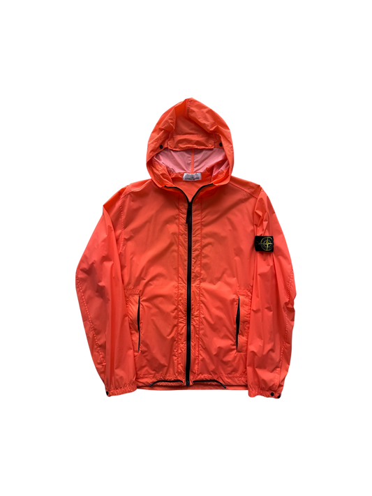 Stone Island Orange 'Skin Touch Nylon TC' Jacket - Medium