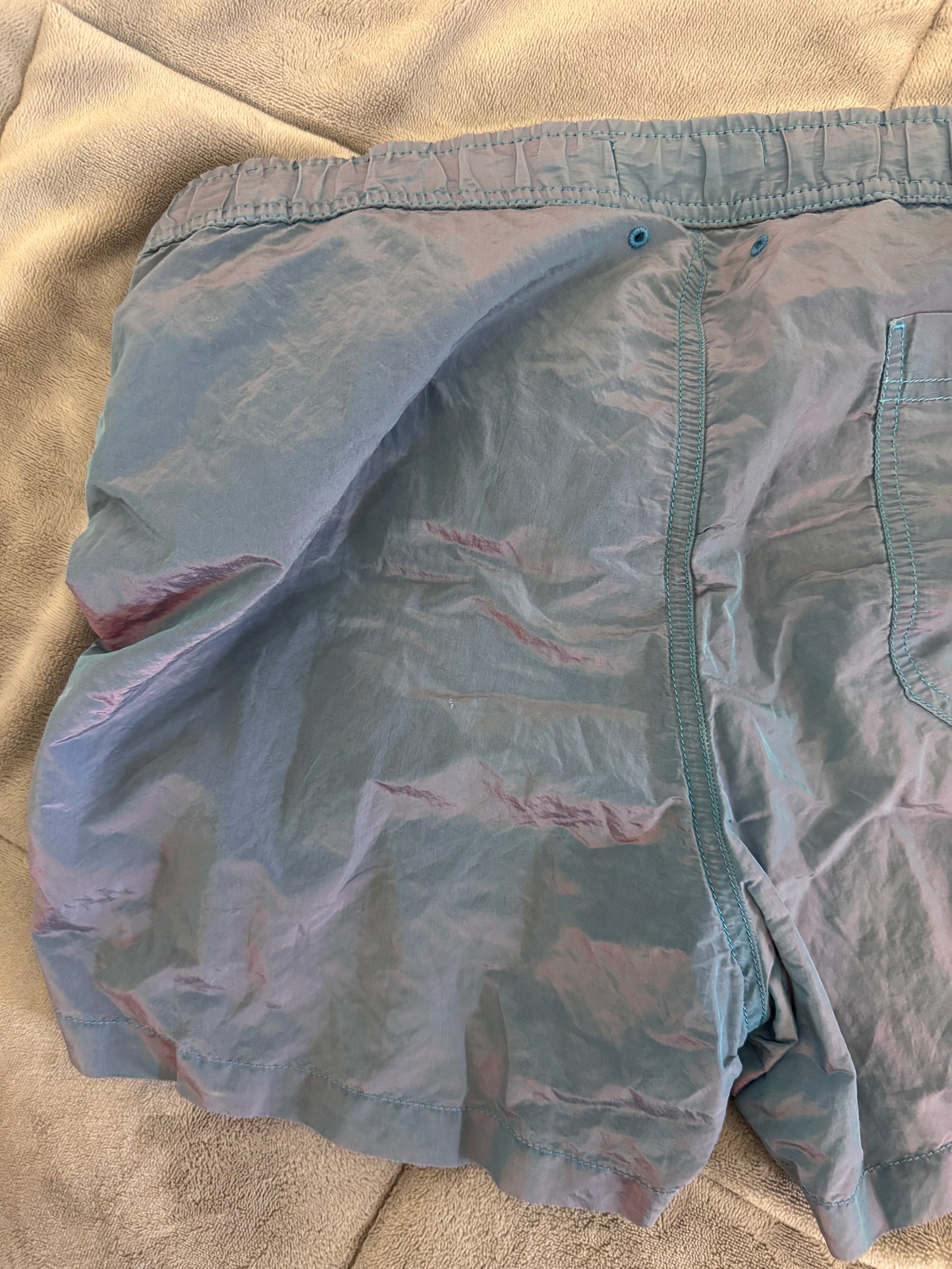 Stone Island Nylon Metal Colour Weft Swim Shorts - Small