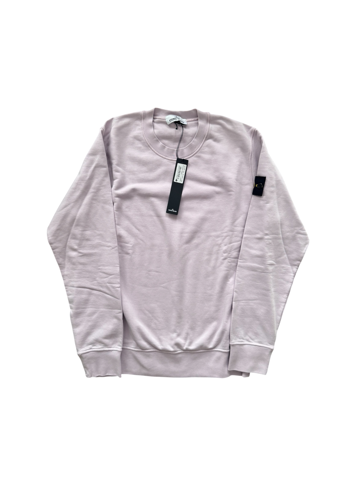 Stone Island 2022 Lavender Crewneck - Large