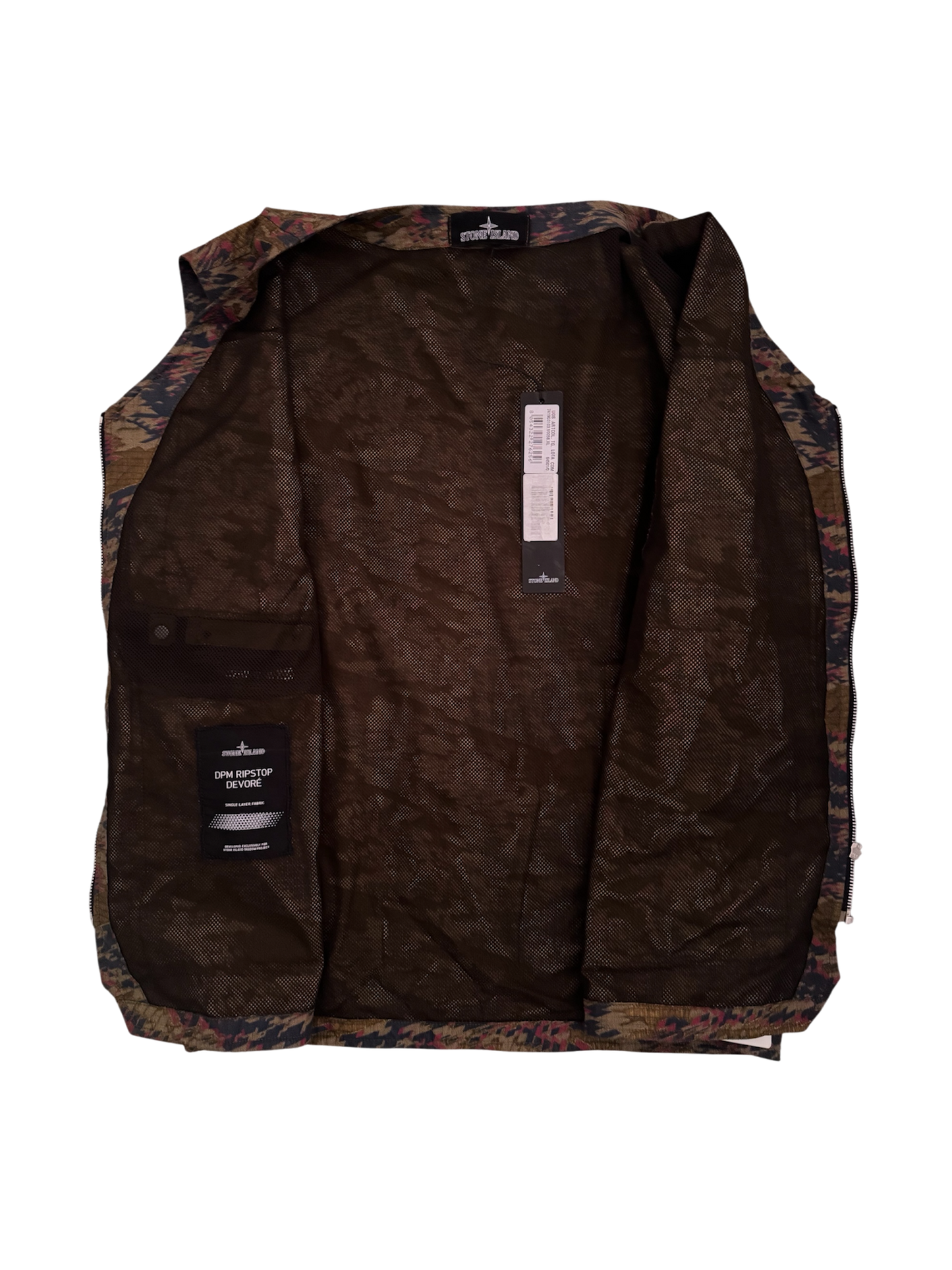 Stone Island Shadow Project Khaki 'DPM Ripstop Devorè' Vest - XL