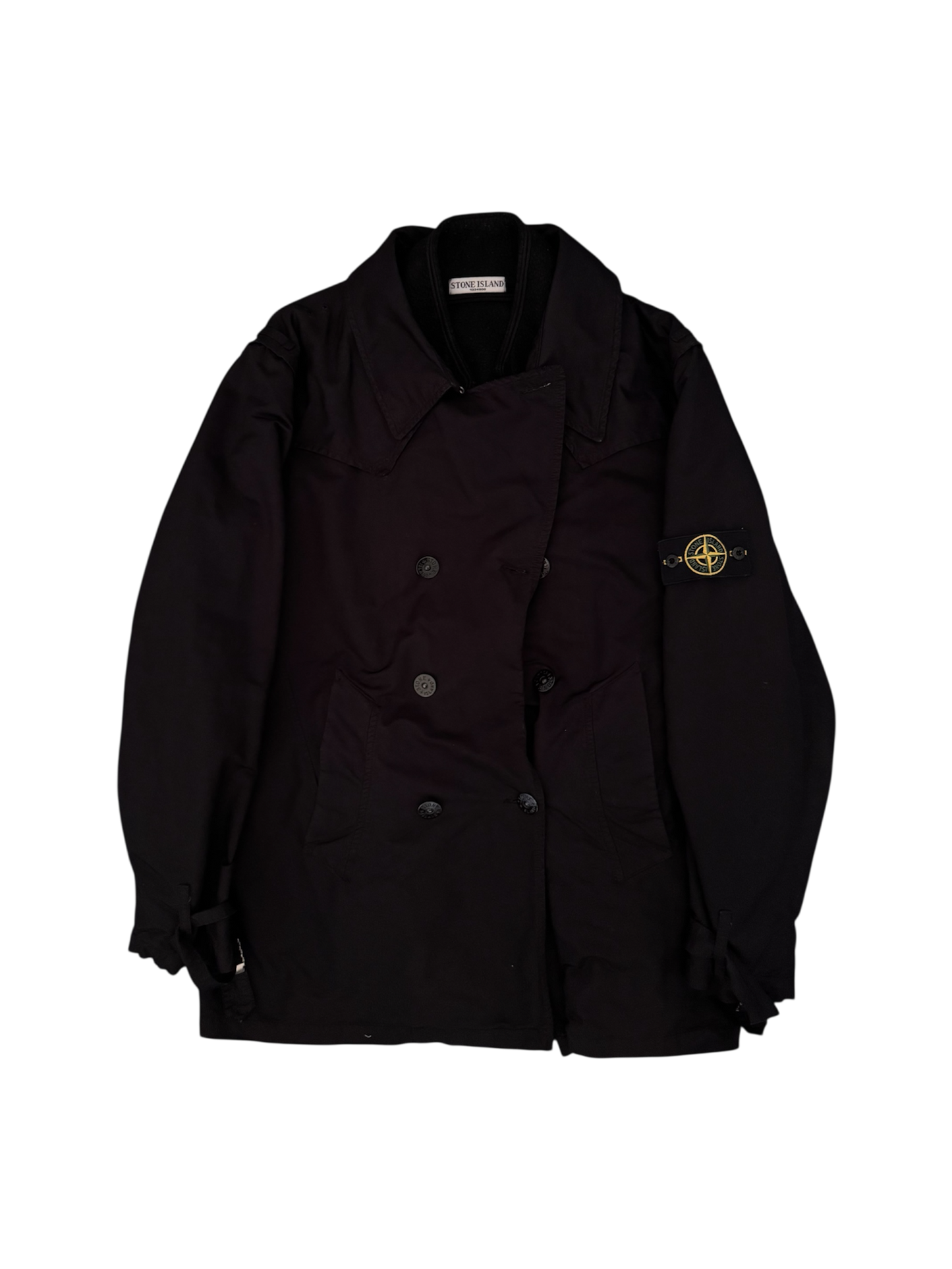 Stone Island Black 'David TC Wool Liner' Jacket - XXL