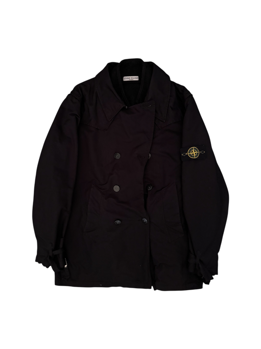 Stone Island Black 'David TC Wool Liner' Jacket - XXL