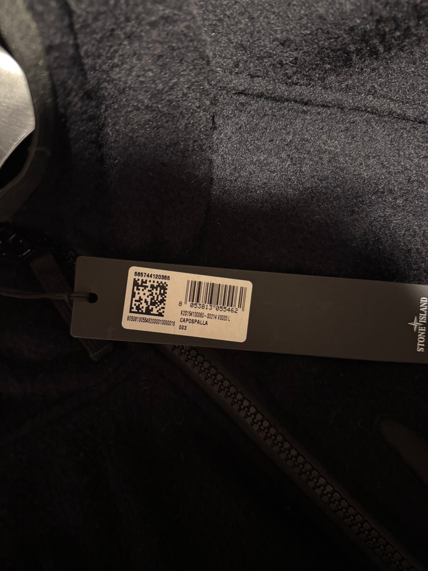 Giacca Stone Island 2025 'Panno Ratinato' - Large