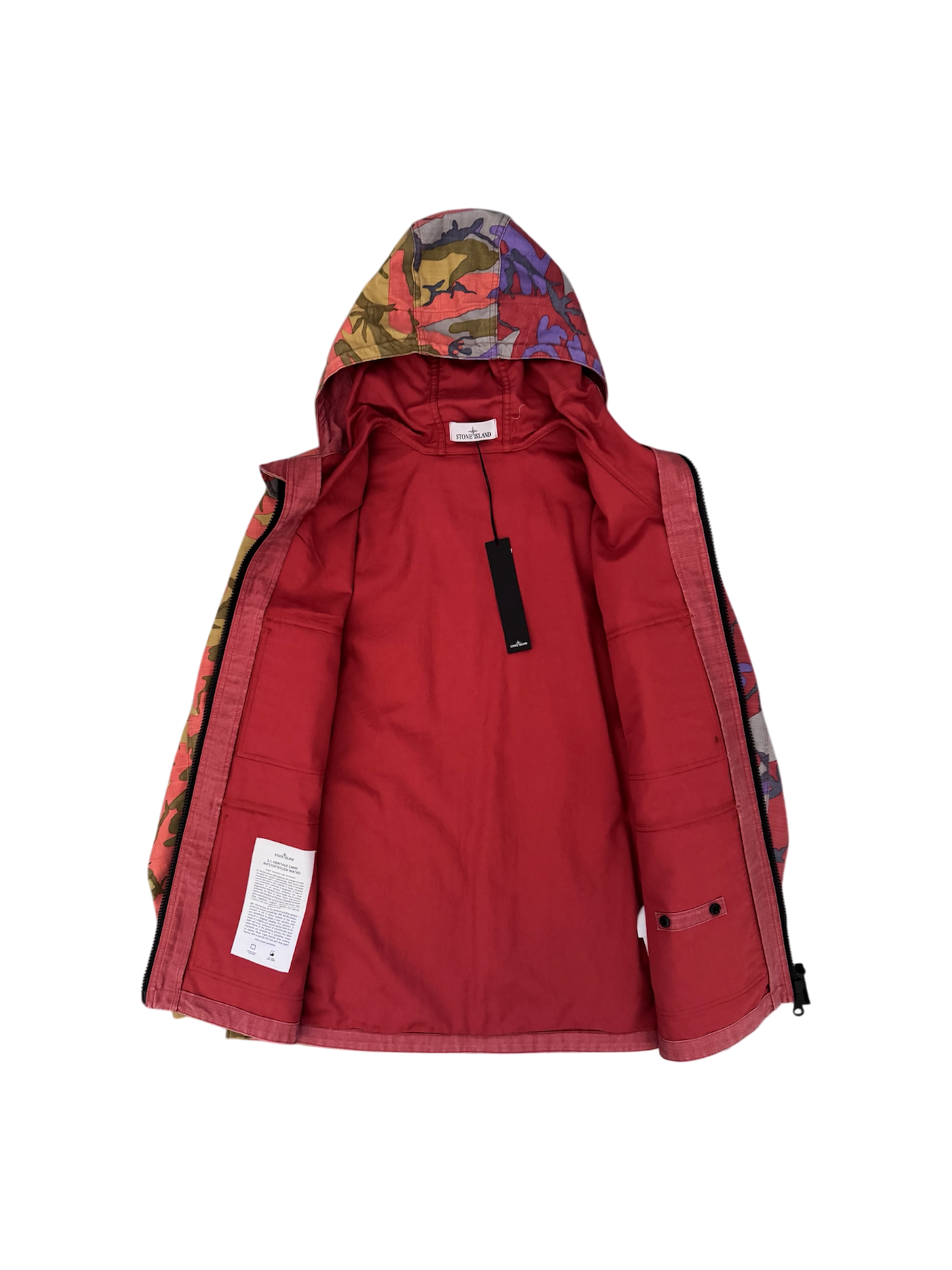 Stone Island 'Heritage Camo Ripstop Nylon Watro' Jacket - XL