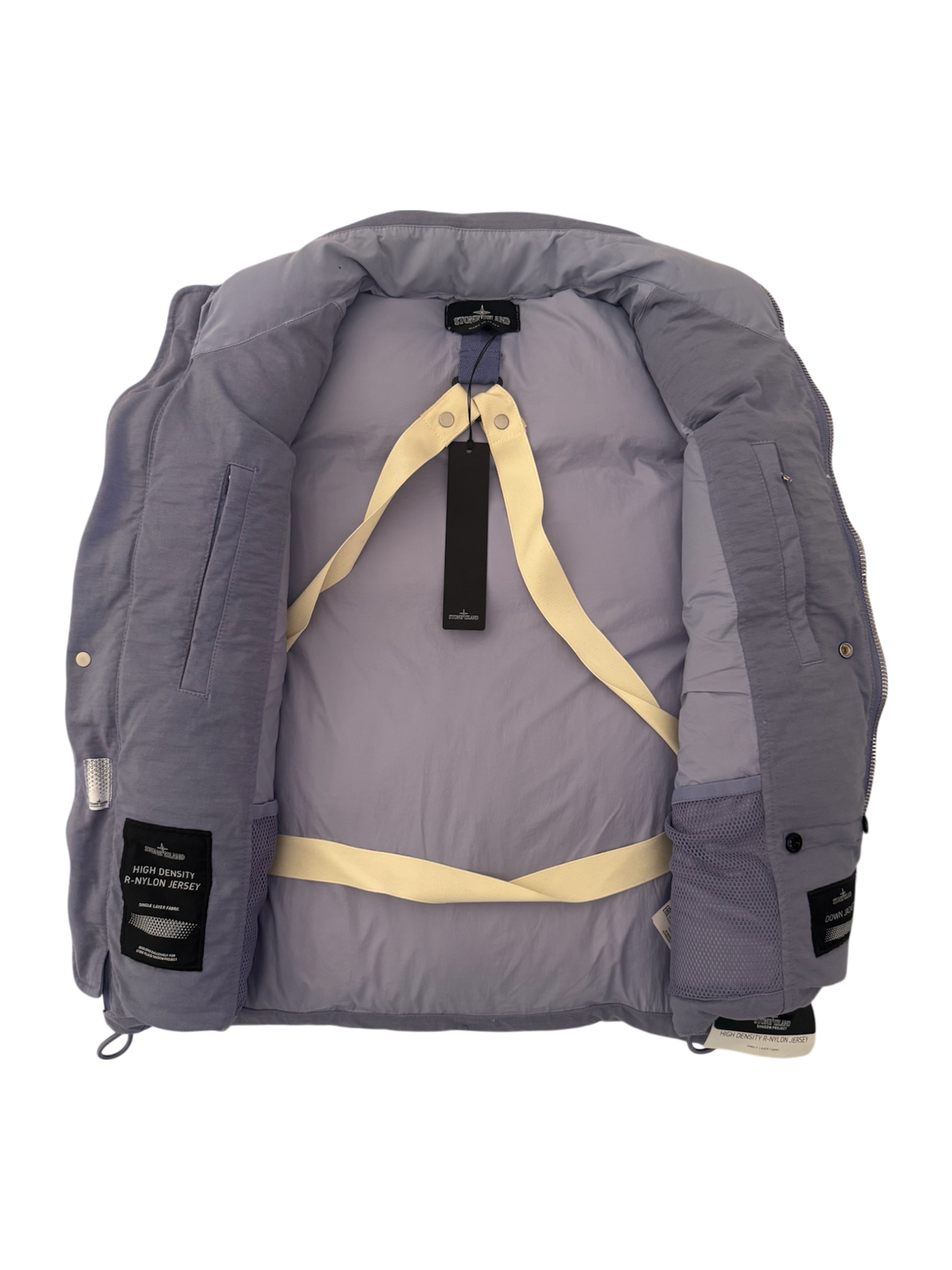 Stone Island Shadow Project Purple 'High Density R-Nylon Jersey' BodyWarmer - Small