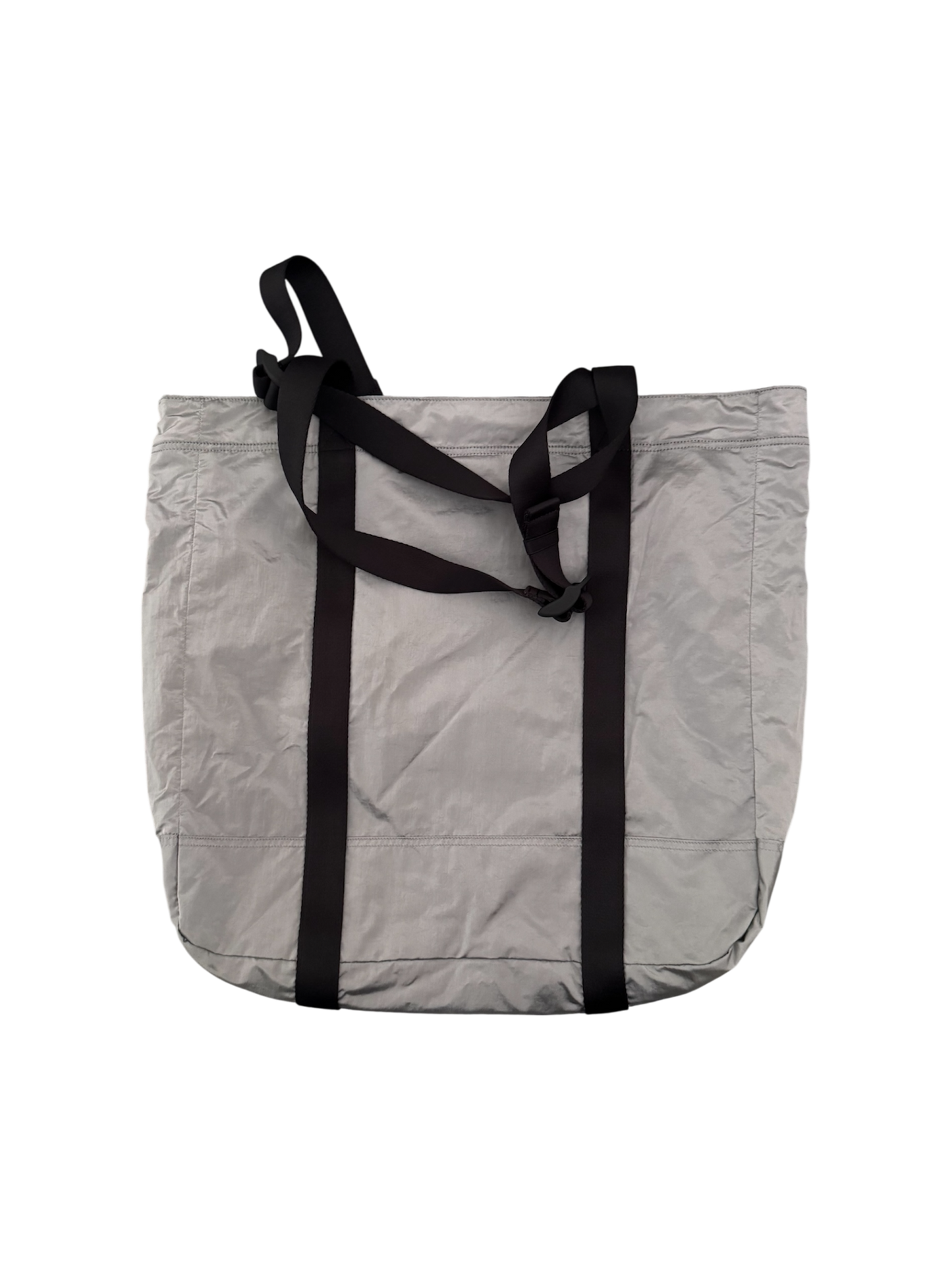 Stone Island Grey Nylon Metal Bag - Unisize