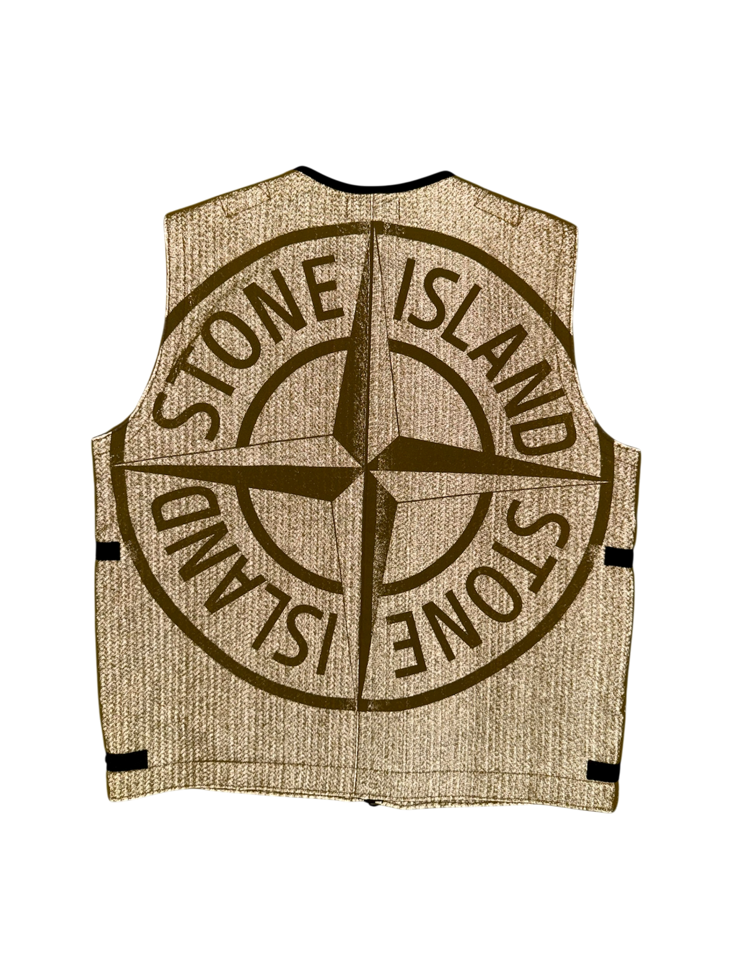 Stone Island 'Needle Punched Reflective' Vest - Medium