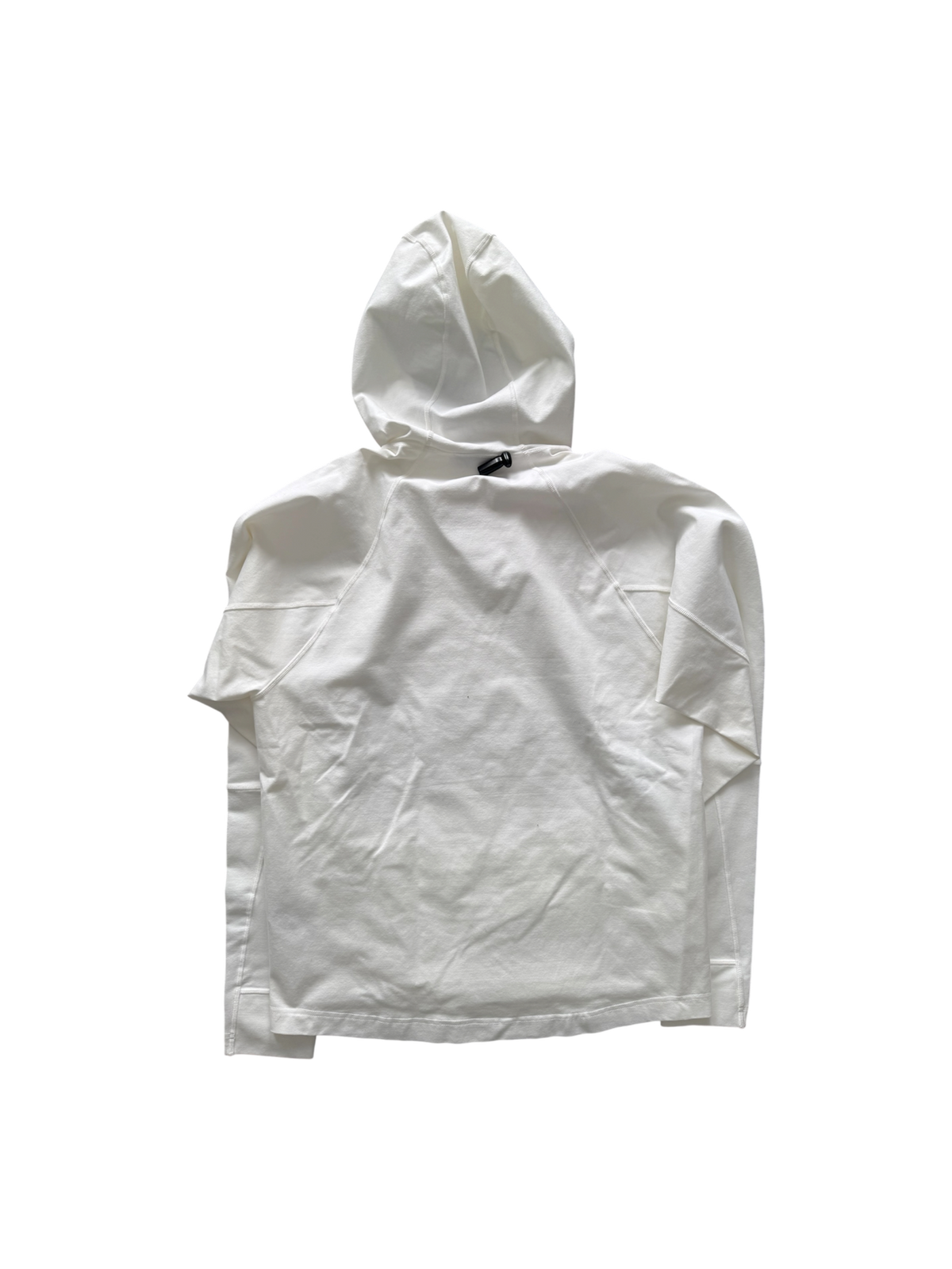Stone Island White Stellina Hoodie - Large