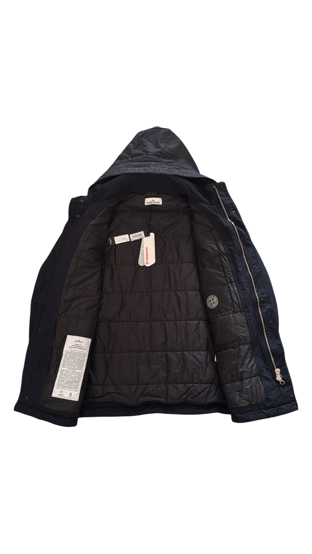 Stone Island Navy 'David TC Primaloft' Parka - XL